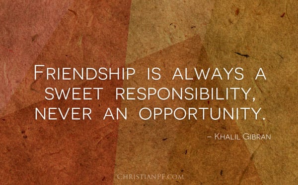 Dear Friend/MLM Member: Please Don't Do This 2 Friendship is a sweet responsibility...